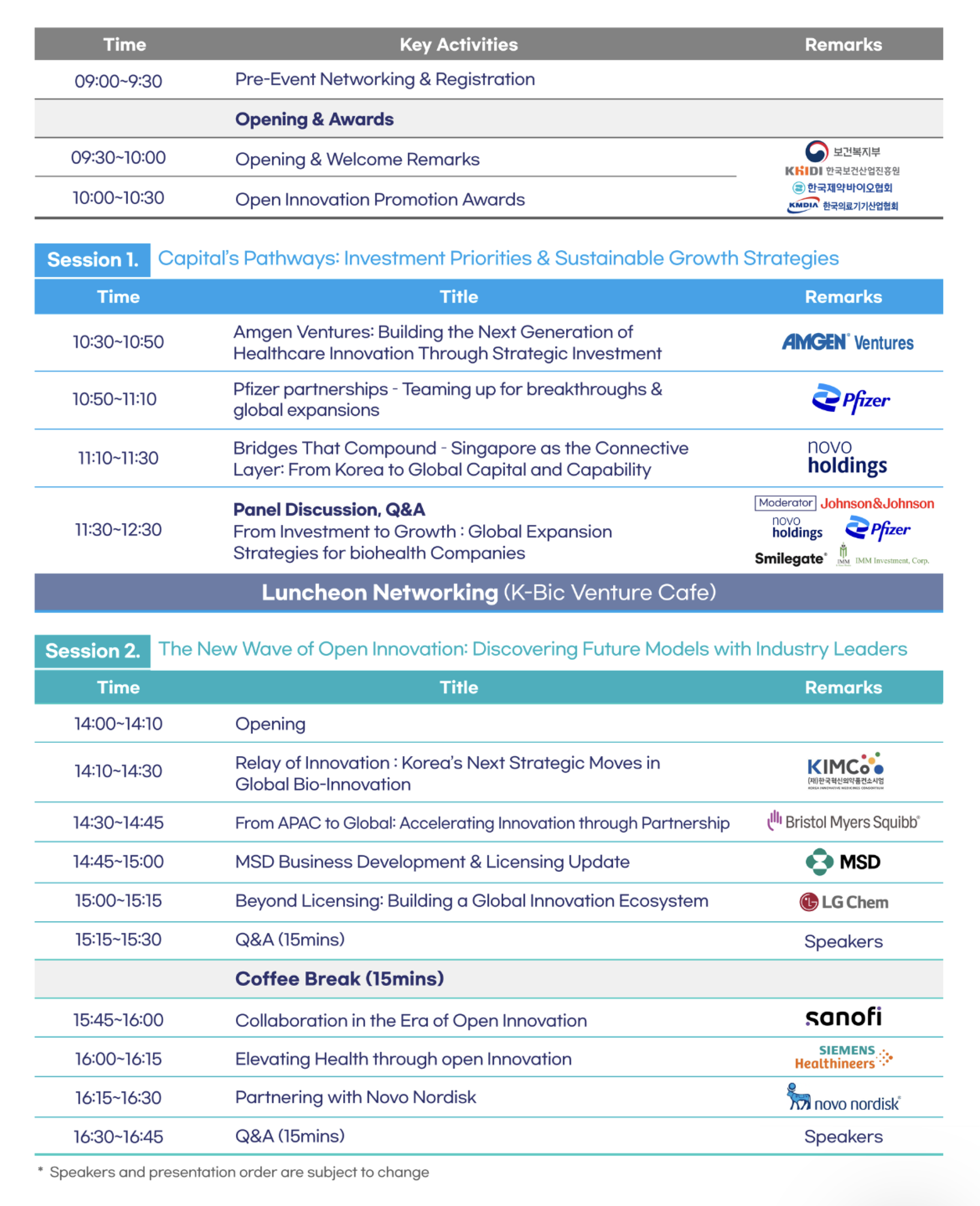Conference Program